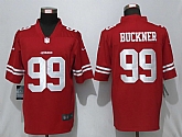 Nike San Francisco 49ers 99 Buckner Red Vapor Untouchable Limited Jersey,baseball caps,new era cap wholesale,wholesale hats